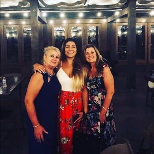 Lace Floral Maxi Dress